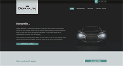 Desktop Screenshot of depanauto.be